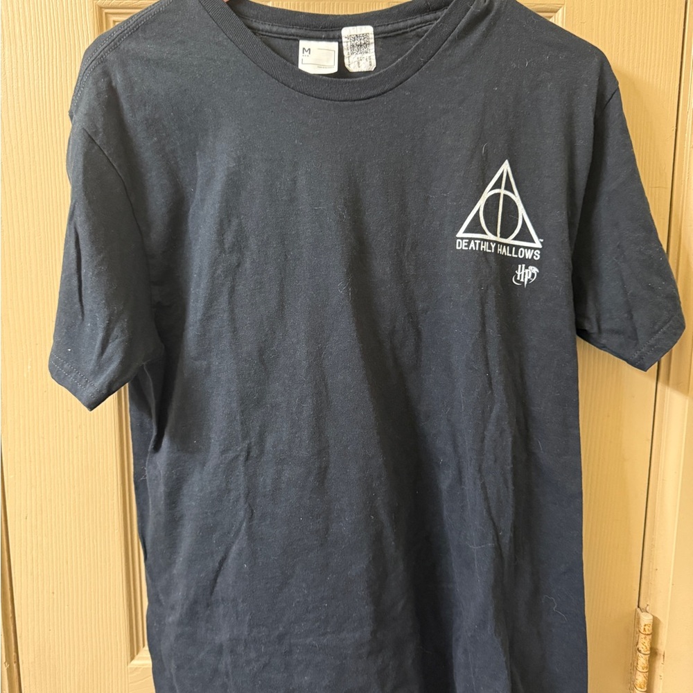 Black Deathly Hallows T-Shirt